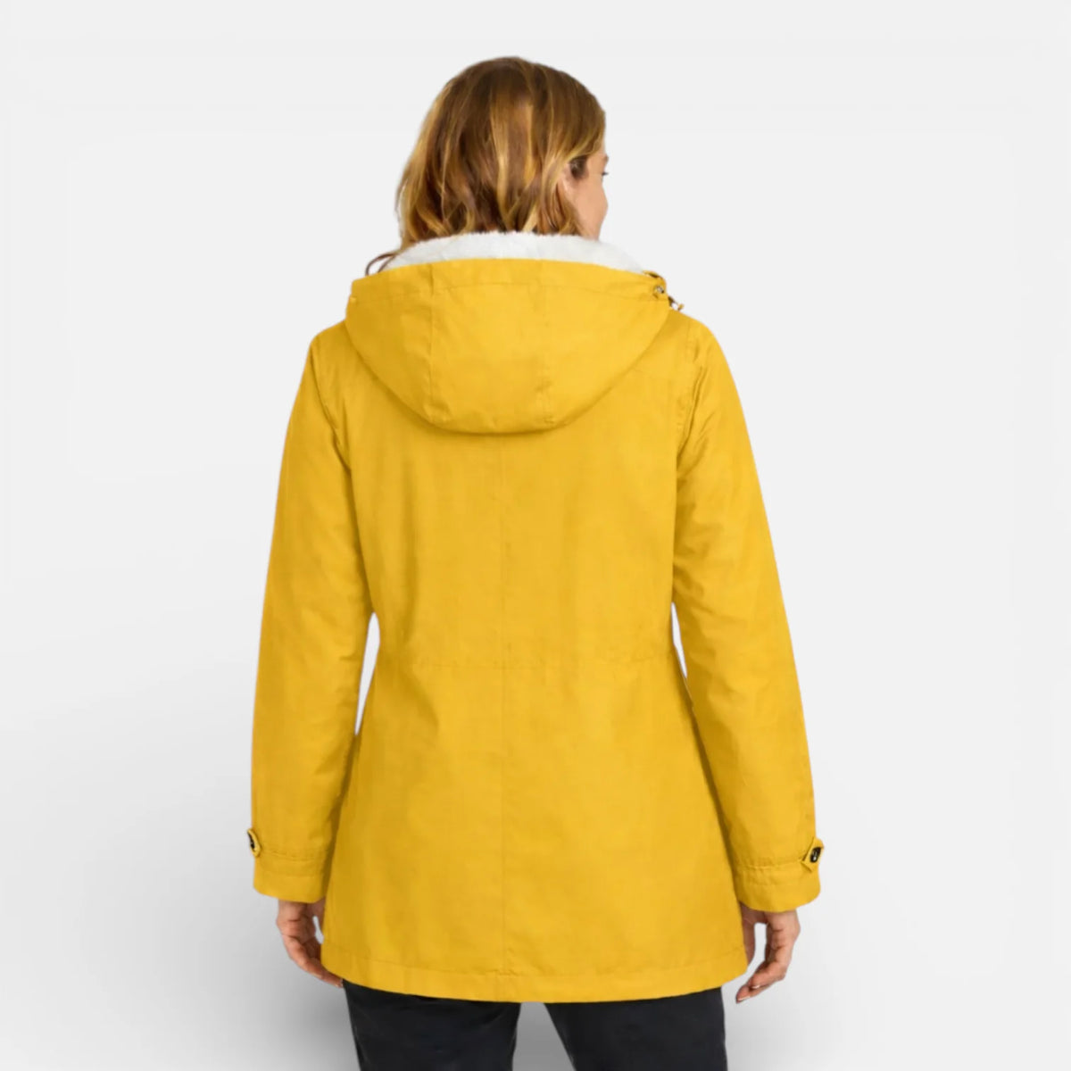 Veste imperméable coupe-vent avec capuche pour femme