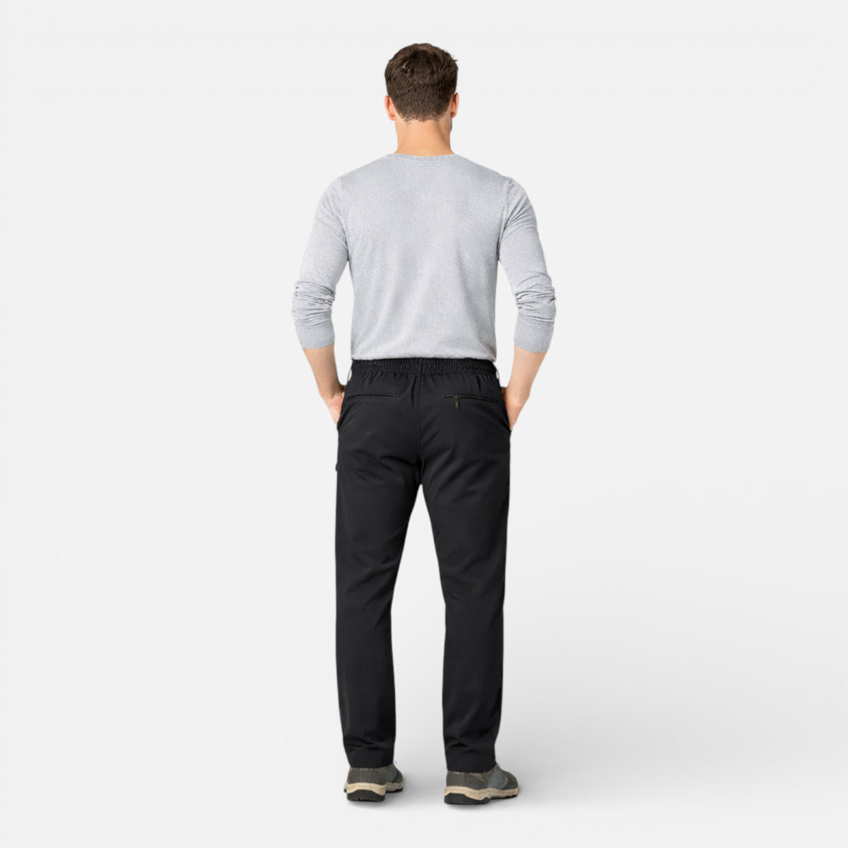 Pantalon Randonnée Doublé Polaire Homme