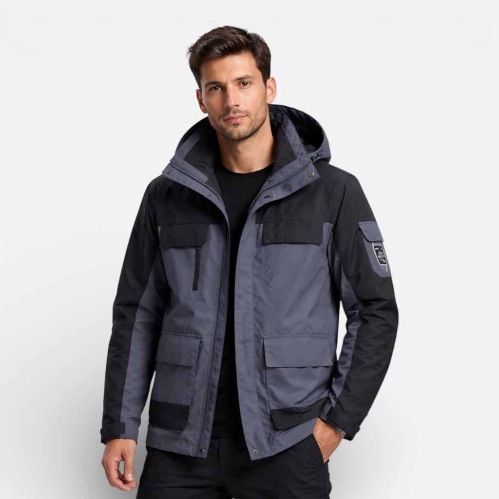 Veste Randonnée Imperméable Respirante Homme