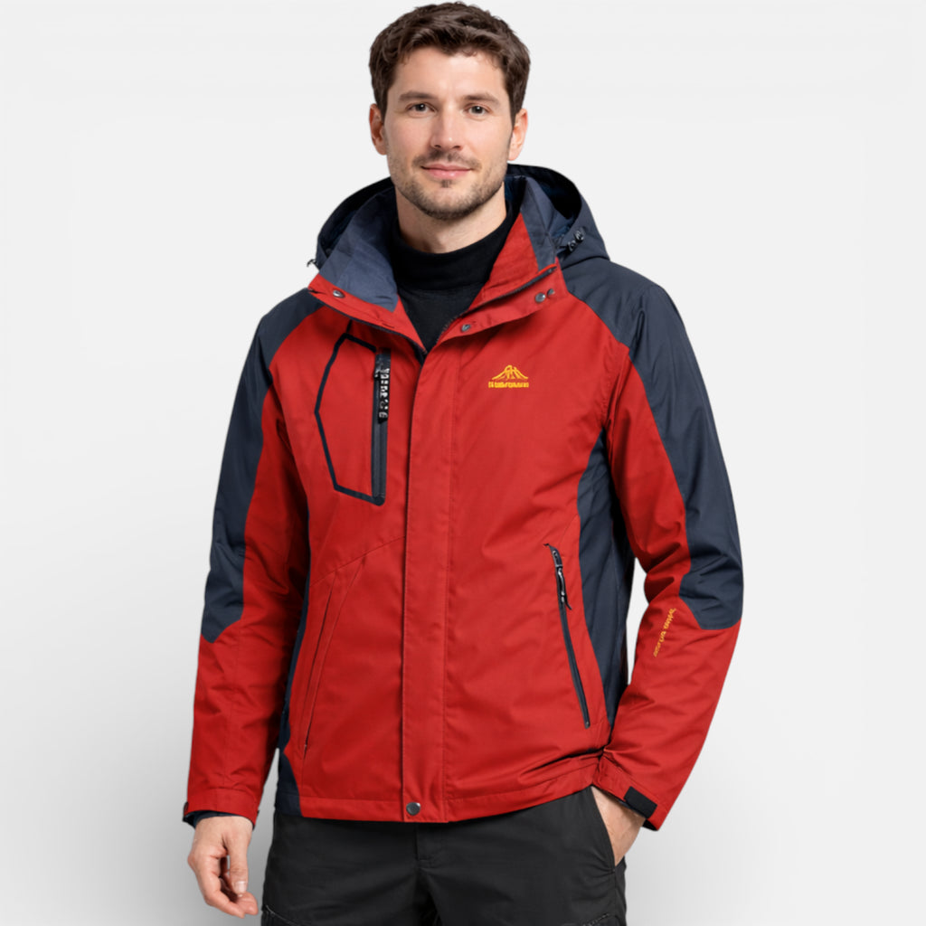 Veste Randonnée Imperméable Respirante Homme