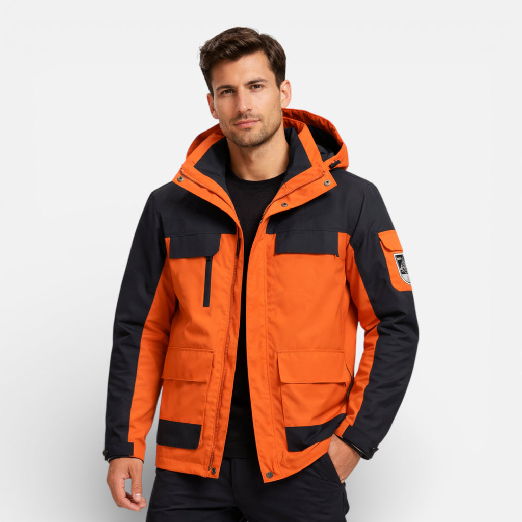 Veste Randonnée Imperméable Respirante Homme