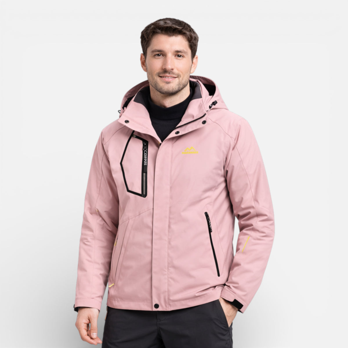 Veste Randonnée Imperméable Respirante Homme