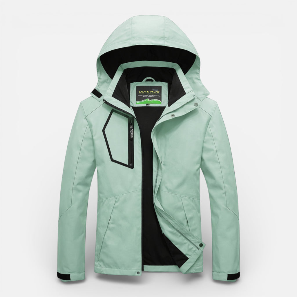 Veste Randonnée Imperméable Respirante Homme