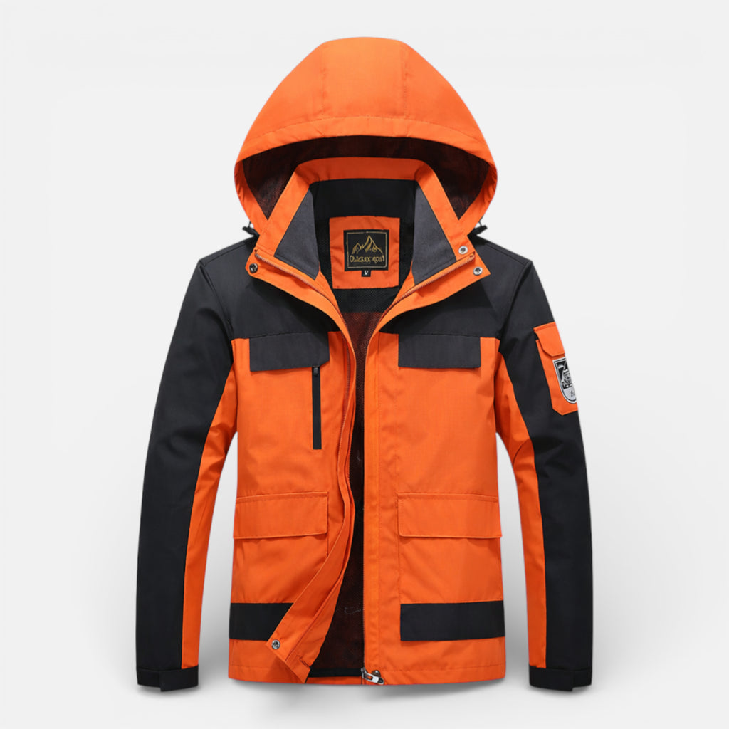 Veste Randonnée Imperméable Respirante Homme