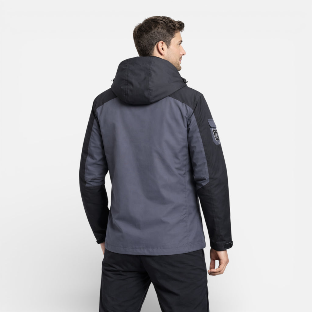 Veste Randonnée Imperméable Respirante Homme