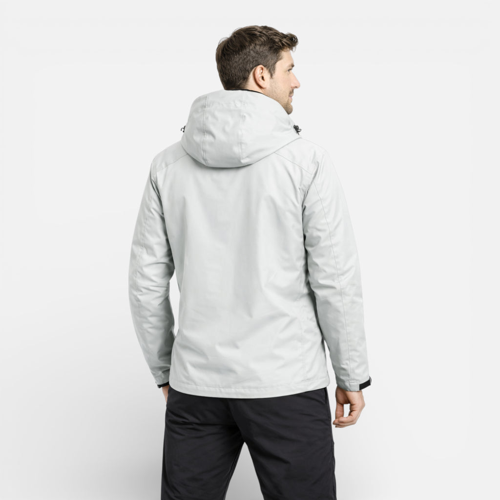Veste Randonnée Imperméable Respirante Homme