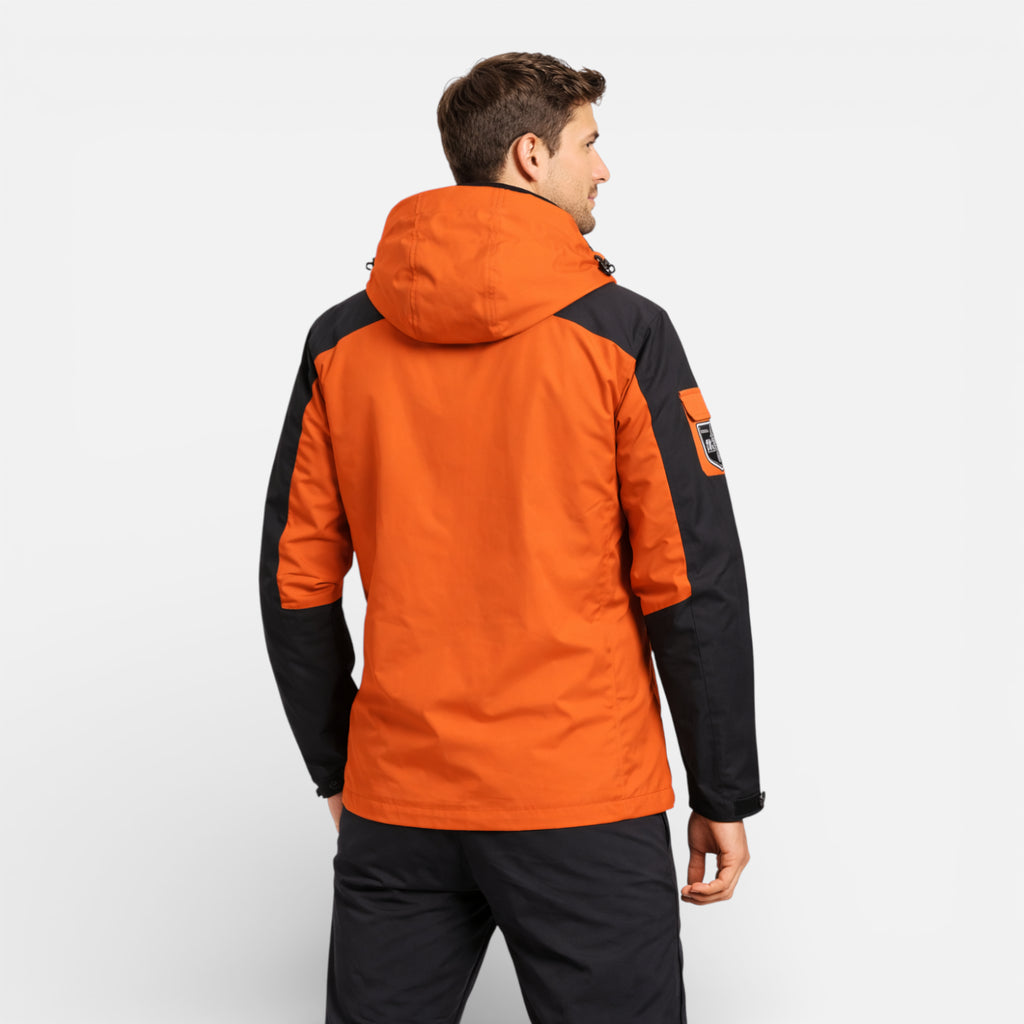 Veste Randonnée Imperméable Respirante Homme