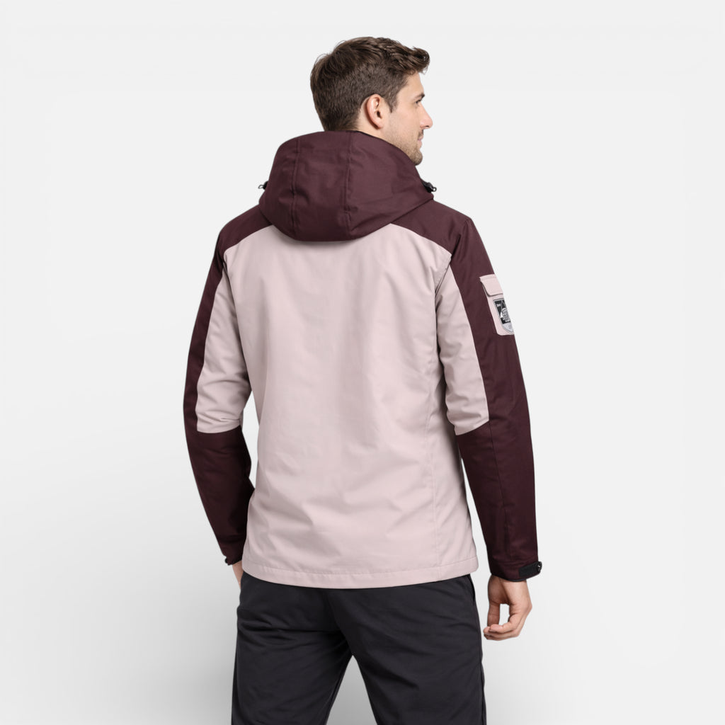 Veste Randonnée Imperméable Respirante Homme