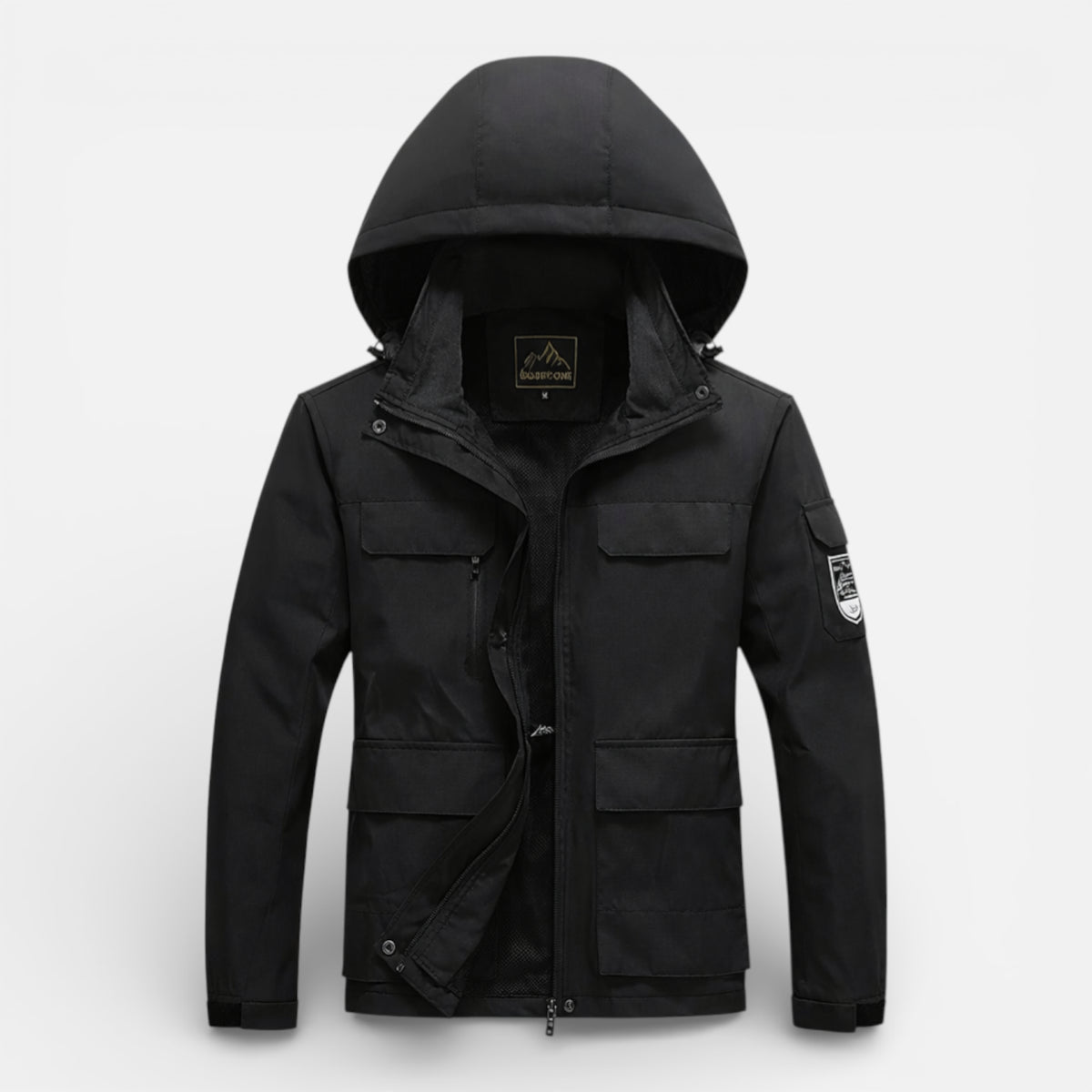 Veste Randonnée Imperméable Respirante Homme