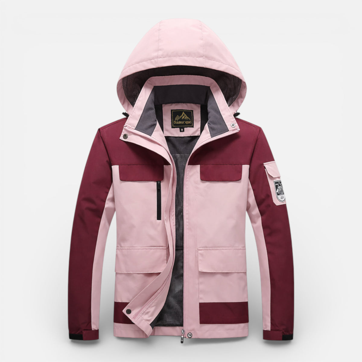 Veste Randonnée Imperméable Respirante Homme