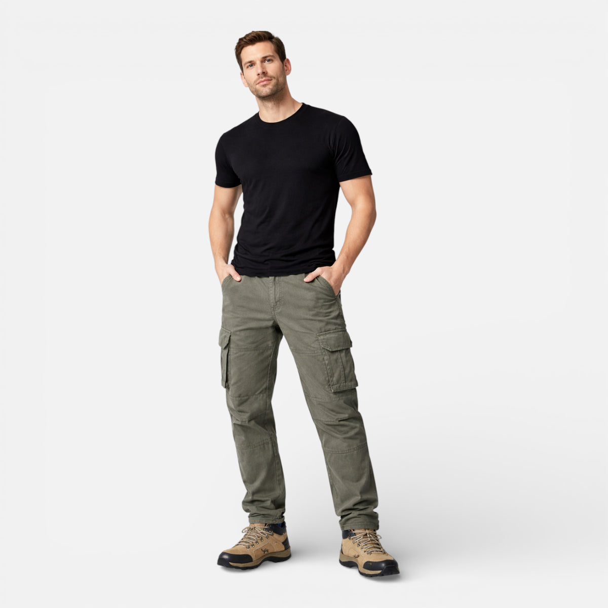 Pantalon Cargo Randonnée Homme