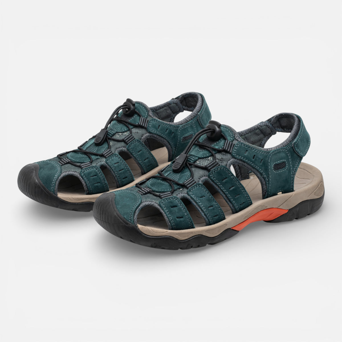 Sandales Randonnée Cuir Homme