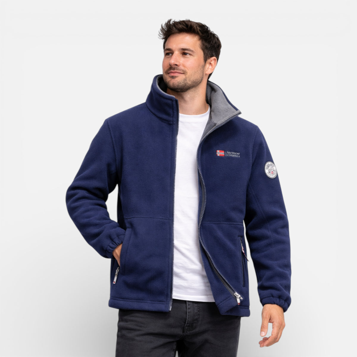 Veste polaire thermique respirante