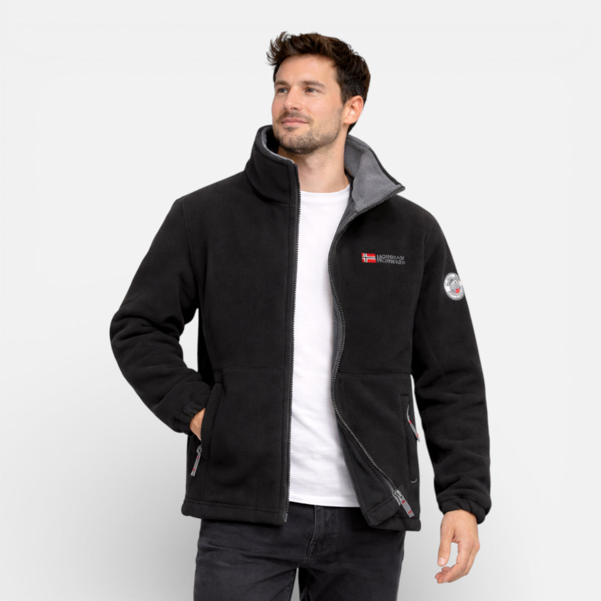 Veste polaire thermique respirante