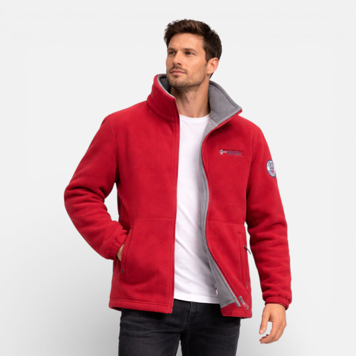 Veste polaire thermique respirante