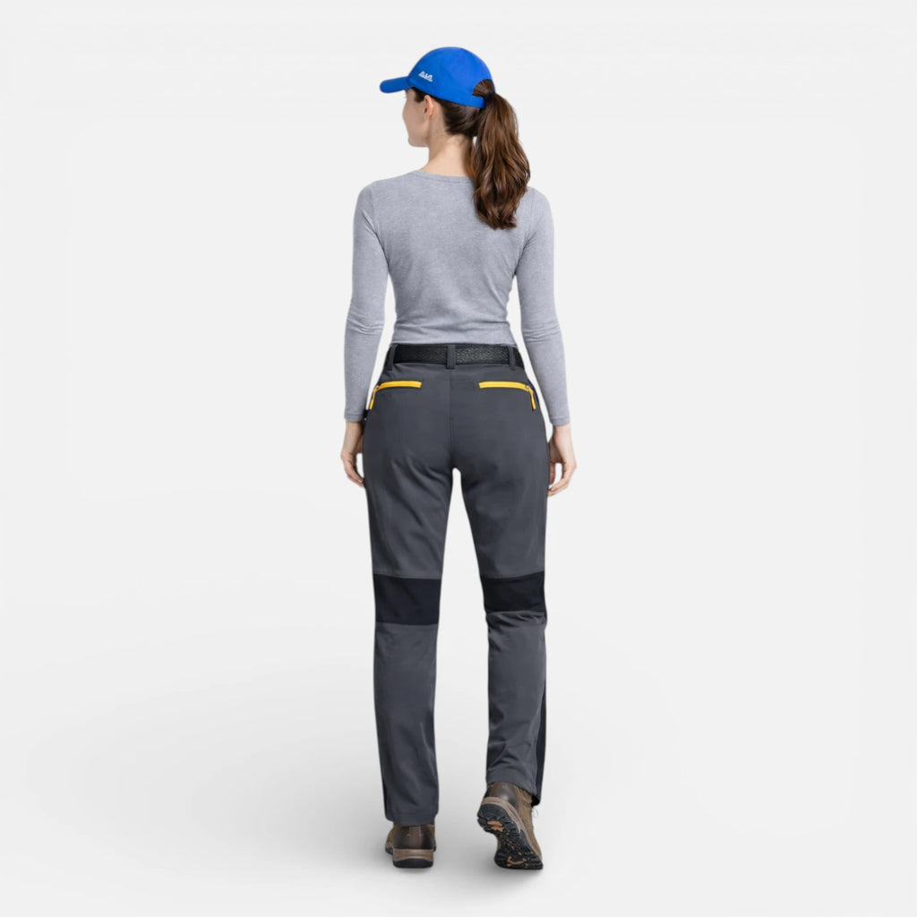 Pantalon Randonnée Chaud Polaire Femme