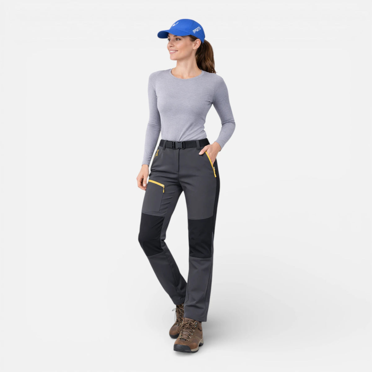 Pantalon Randonnée Chaud Polaire Femme