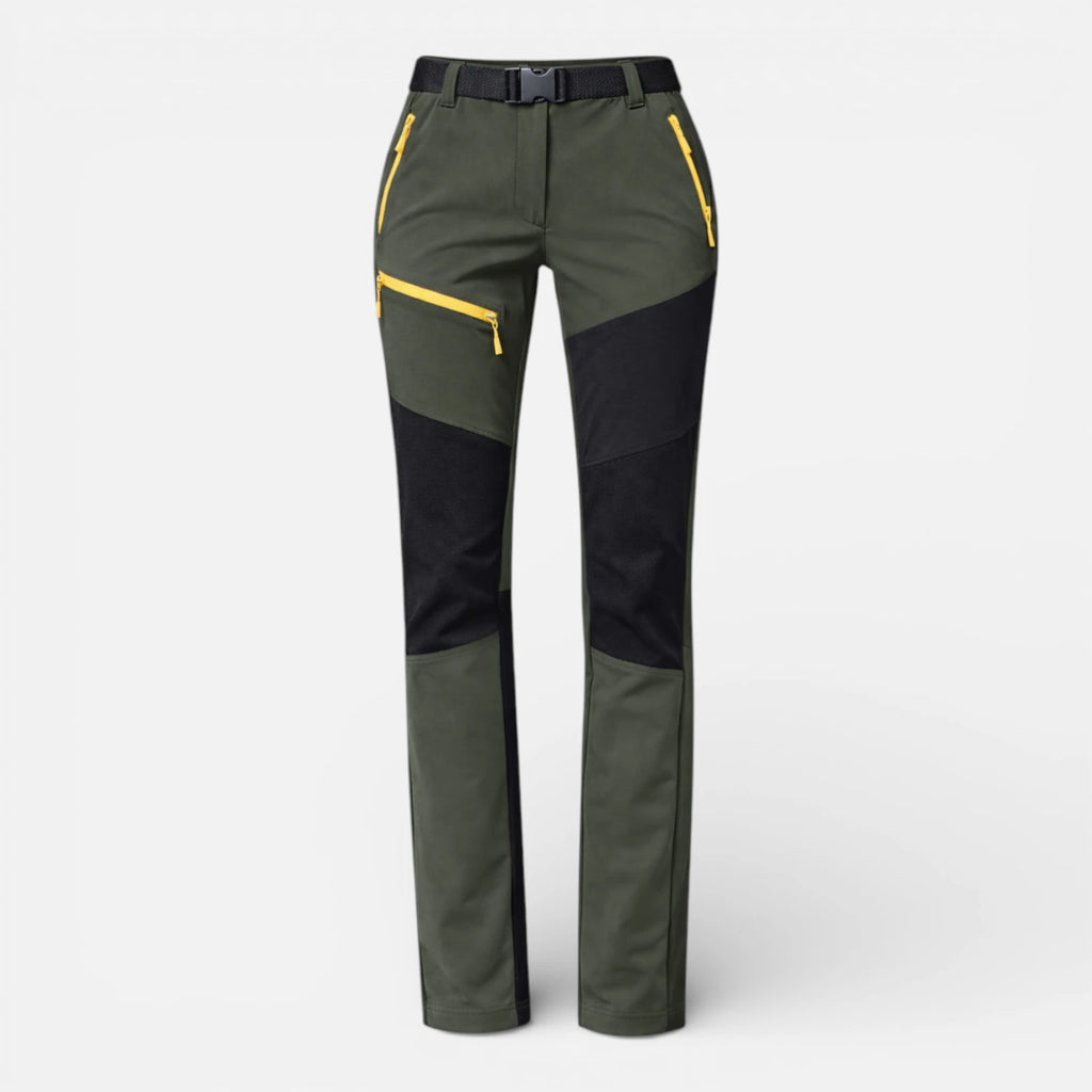 Pantalon Randonnée Chaud Polaire Femme