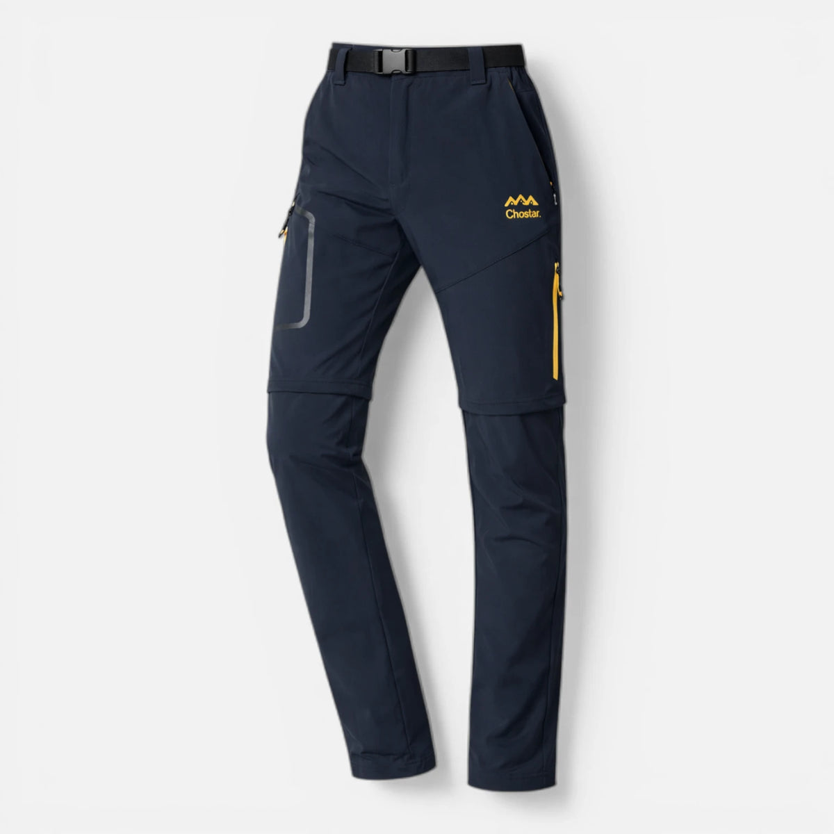 Pantalon de randonnée convertible et imperméable homme