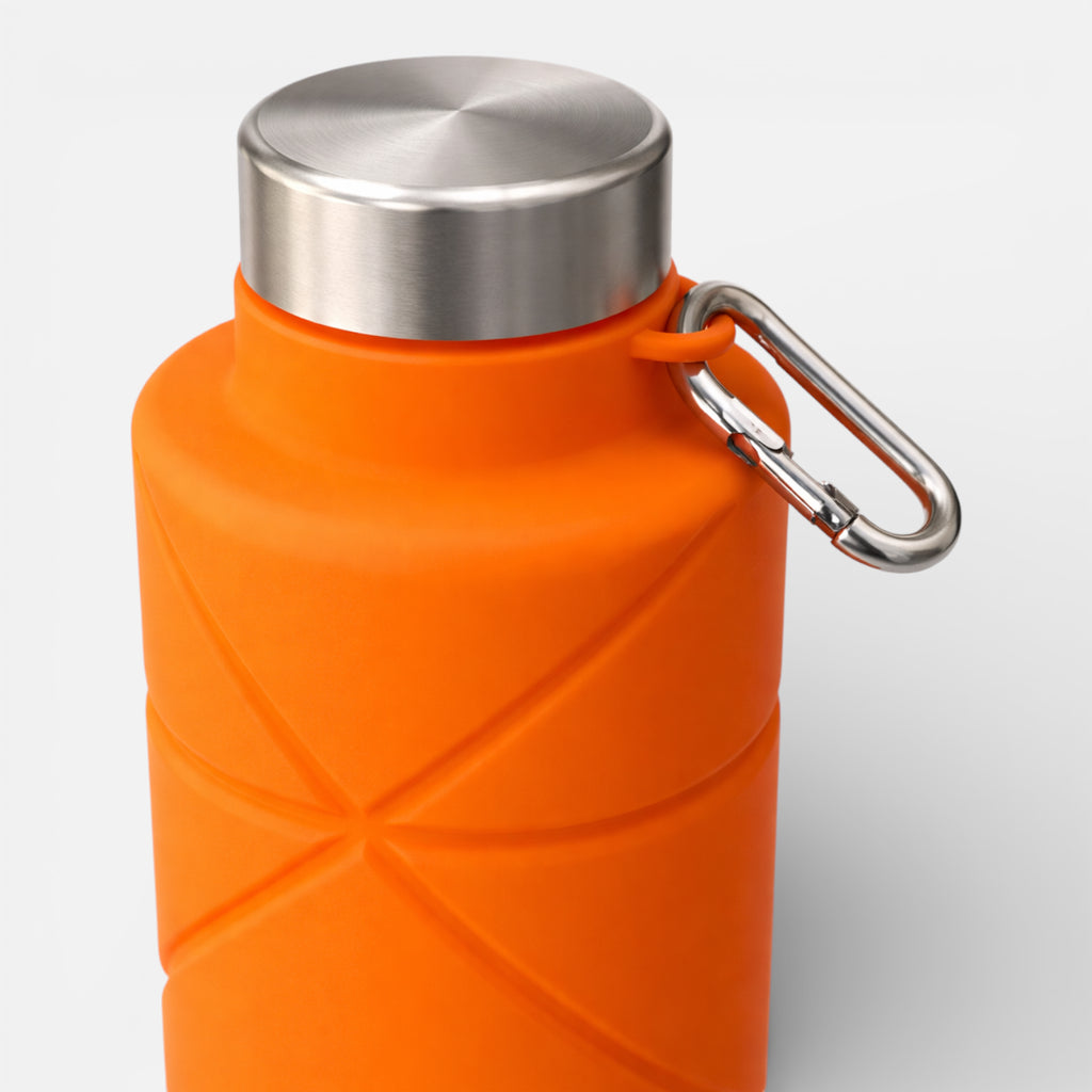 Gourde Randonnée Pliable En Silicone