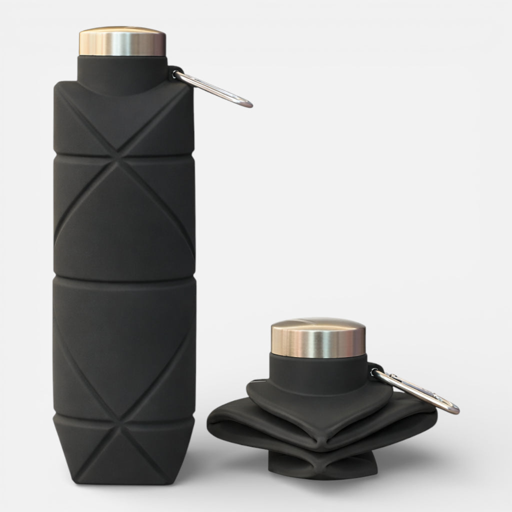 Gourde Randonnée Pliable En Silicone