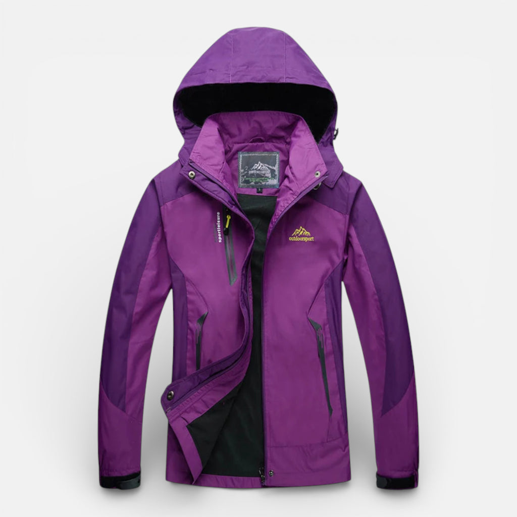 Veste Randonnée Femme Imperméable Et Respirante