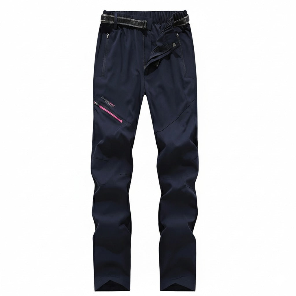 Pantalon Randonnée Doublé Polaire Femme