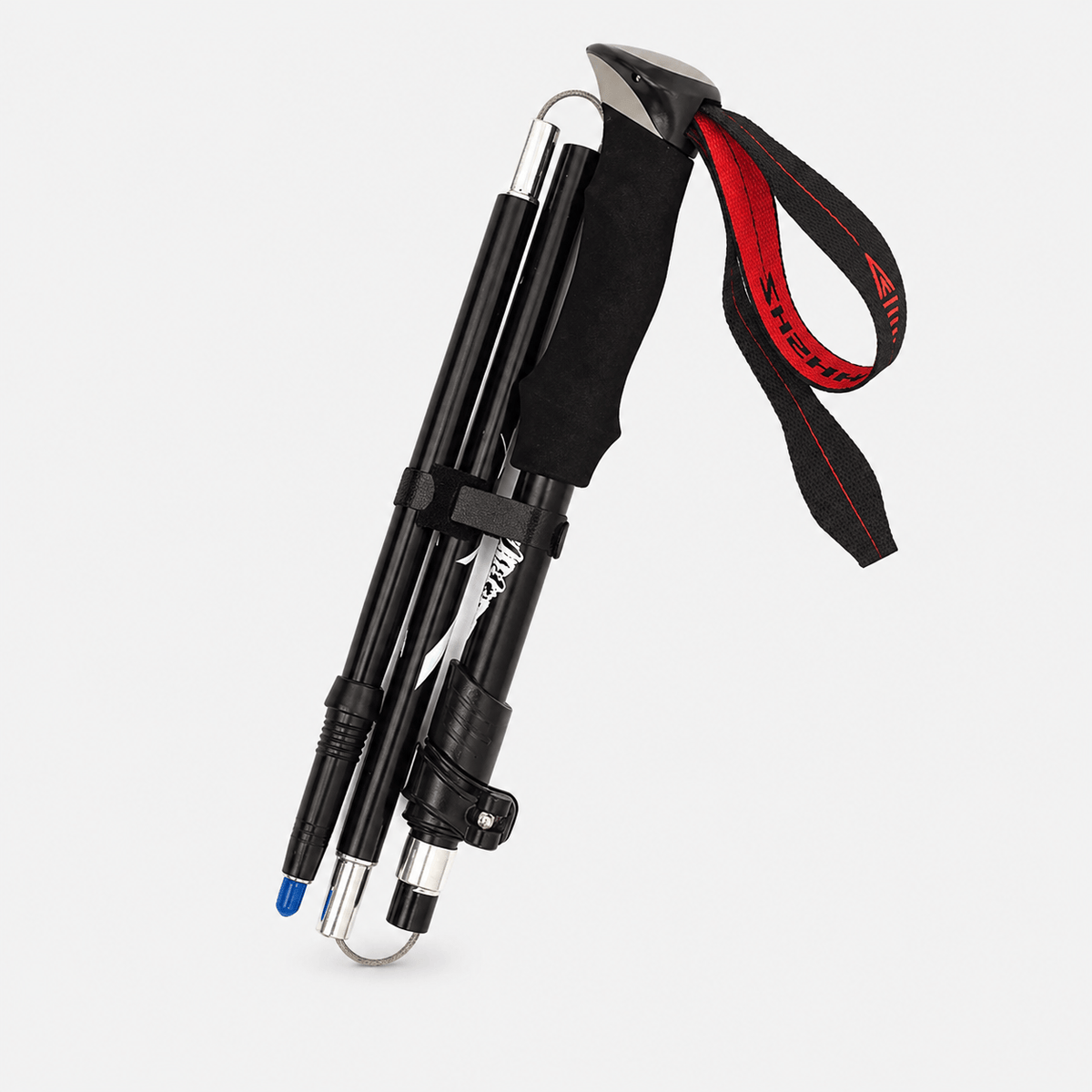 Bâton de randonnée pliable ultraléger compact et facile à transporter