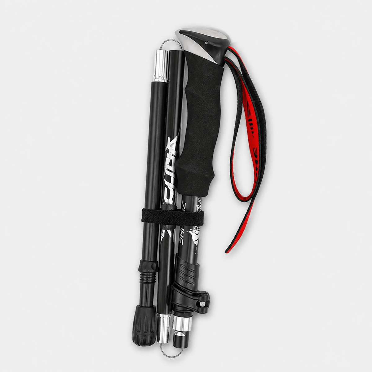 Bâton de randonnée pliable ultraléger compact et facile à transporter