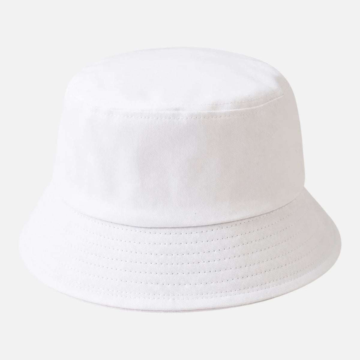 Blanc cassé / Adulte (56-58cm) Bob de randonnée en coton homme femme enfant