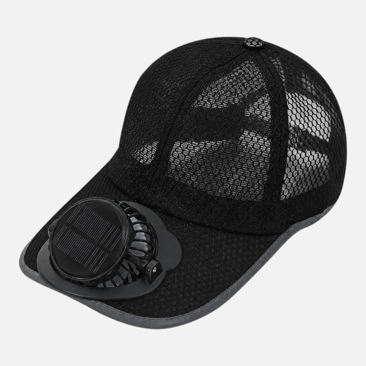 Casquette randonnée anti-UV avec ventilateur