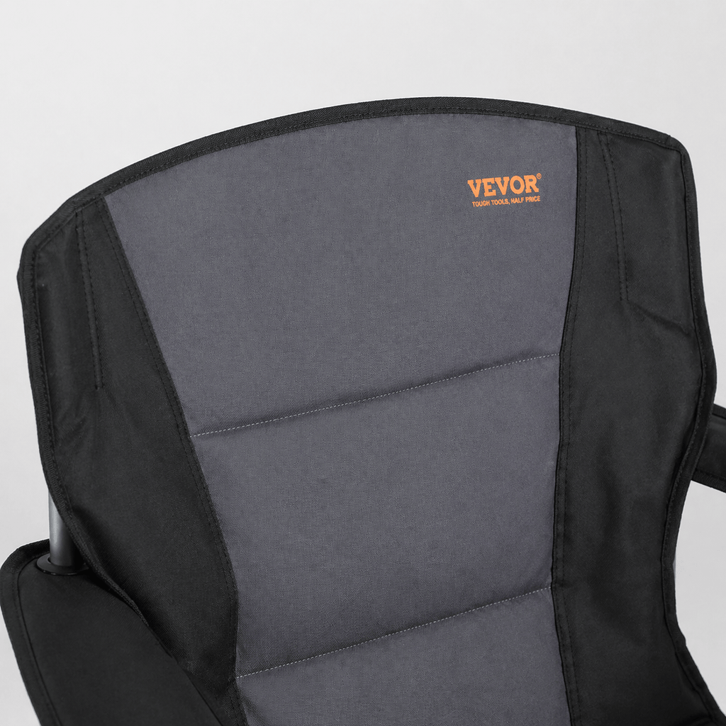 Chaise camping pliante avec dossier rembourré confort