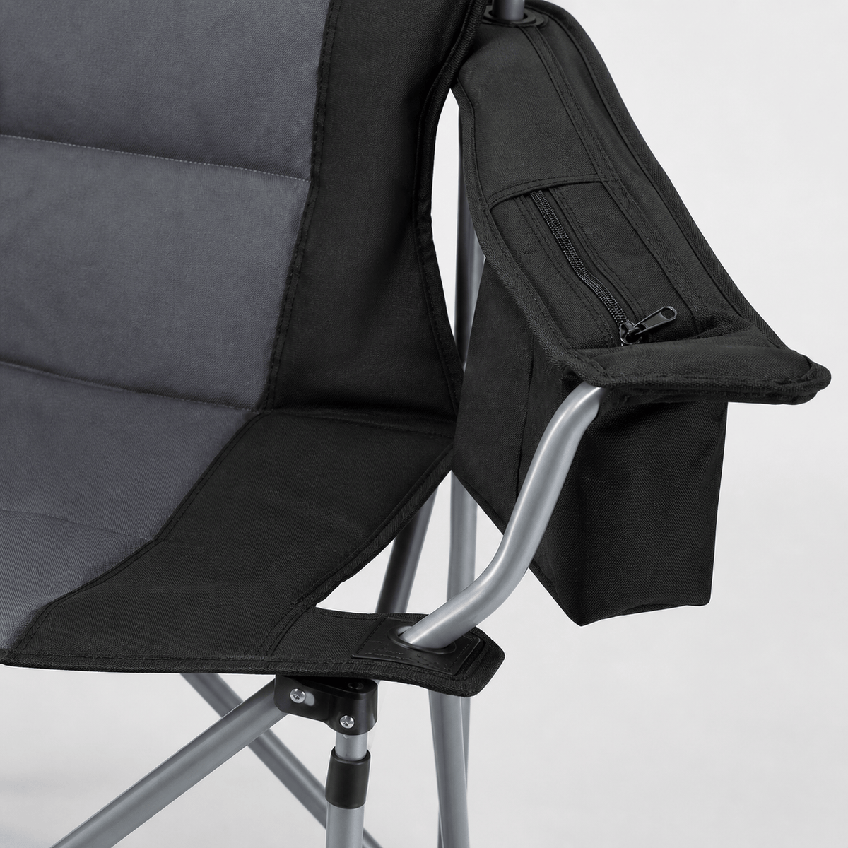 Chaise camping pliante avec dossier rembourré confort