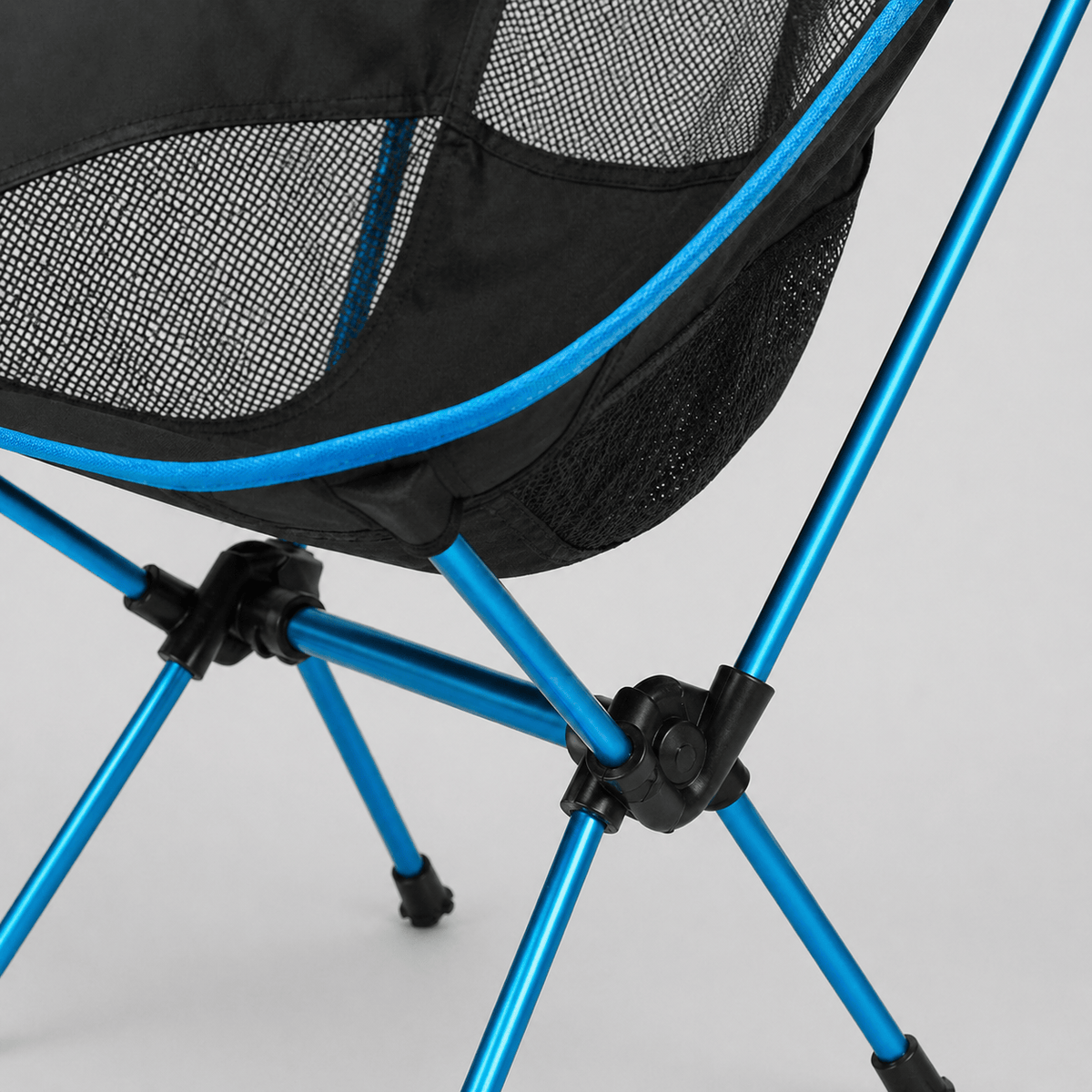 Chaise lune pliante légère avec dossier confortable en aluminium