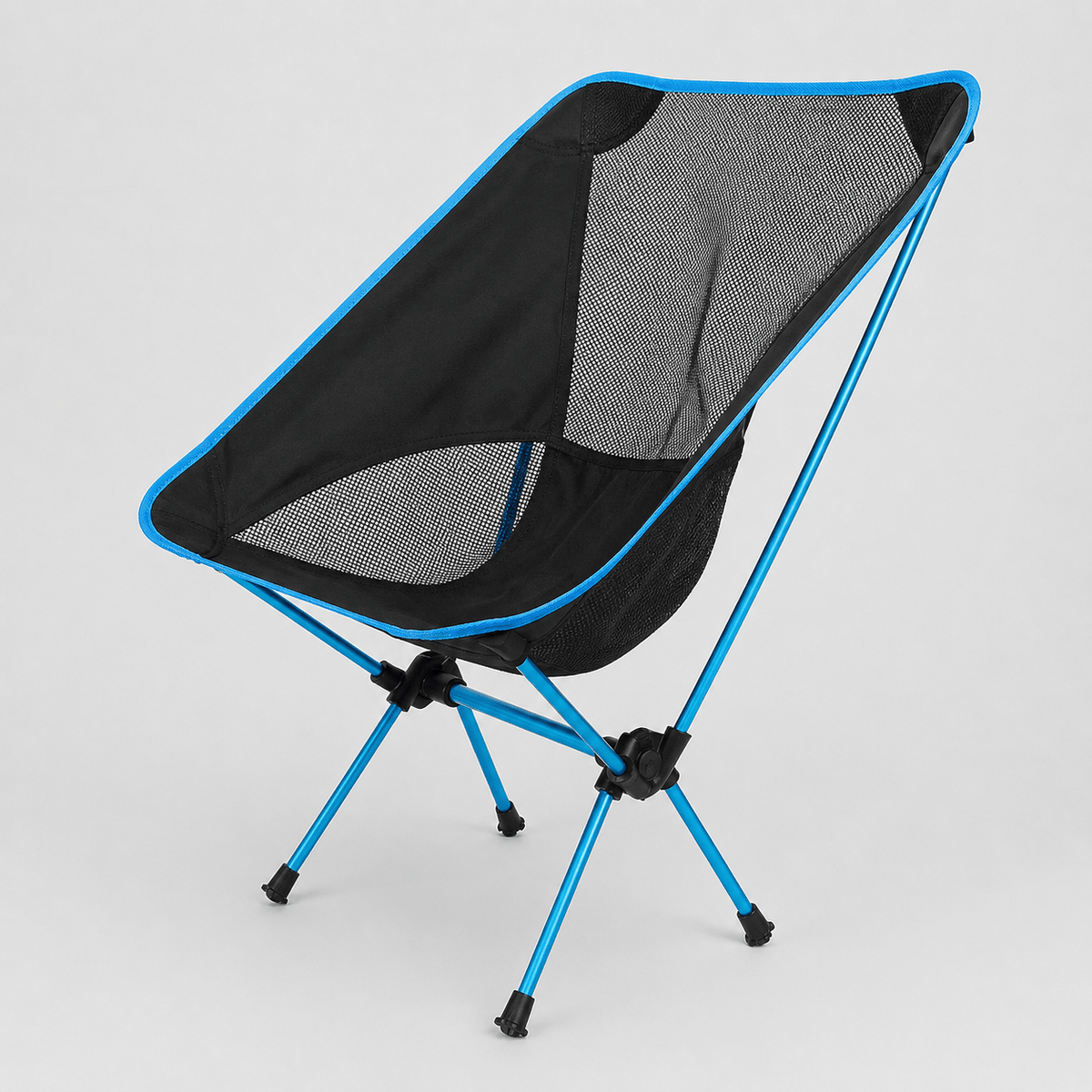 Chaise lune pliante légère avec dossier confortable en aluminium