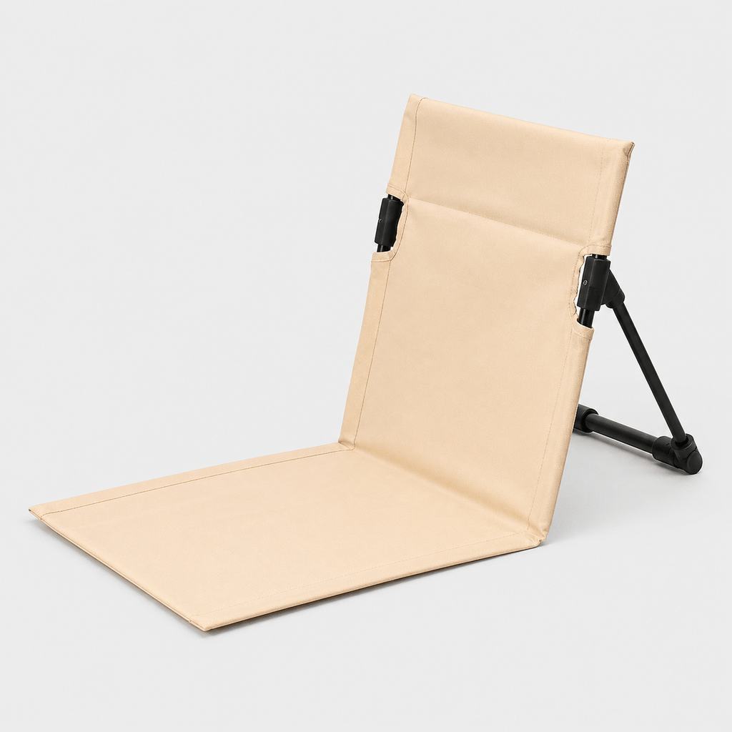 Chaise pliante ultralégère en aluminium confortable et facile à transporter