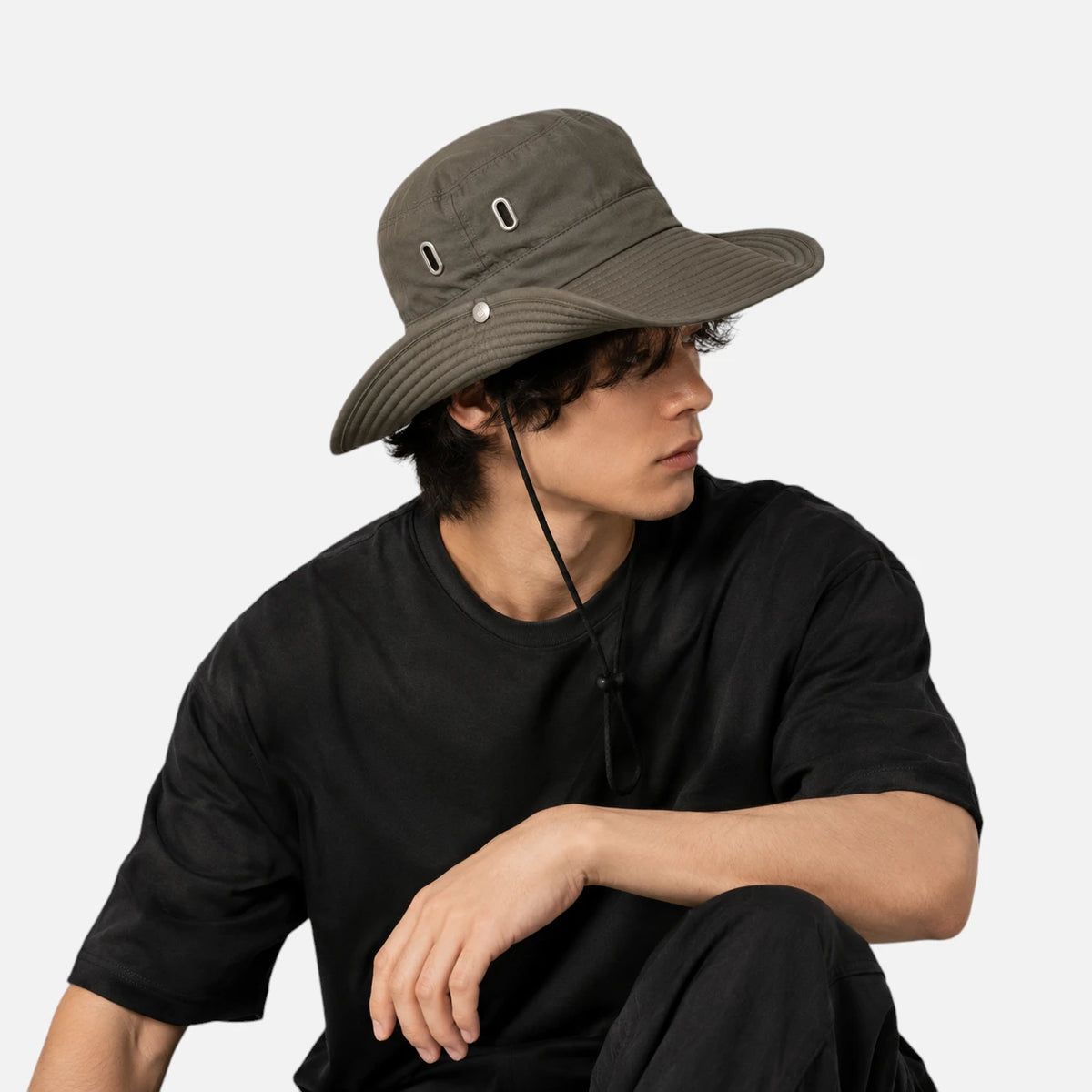 Chapeau unisexe polyvalent à large bord modulable