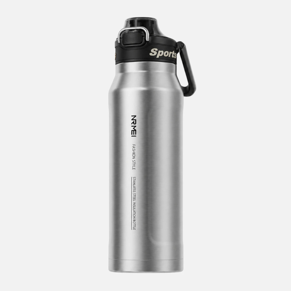gris perle très clair / 1L Gourde Thermos 1L en acier inoxydable