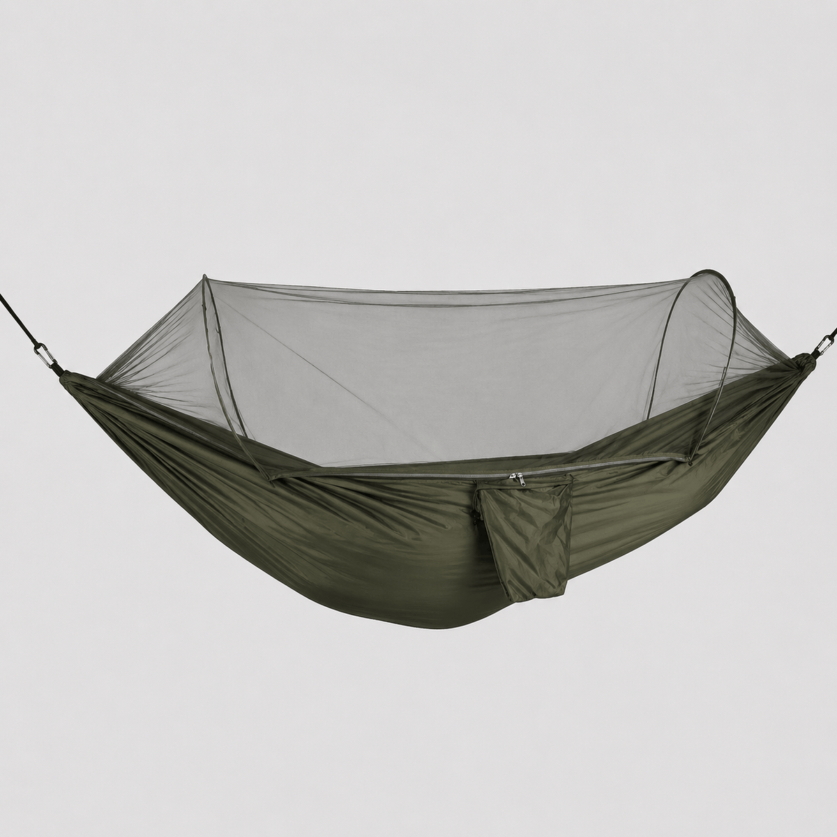 Hamac camping léger avec moustiquaire robuste et confortable