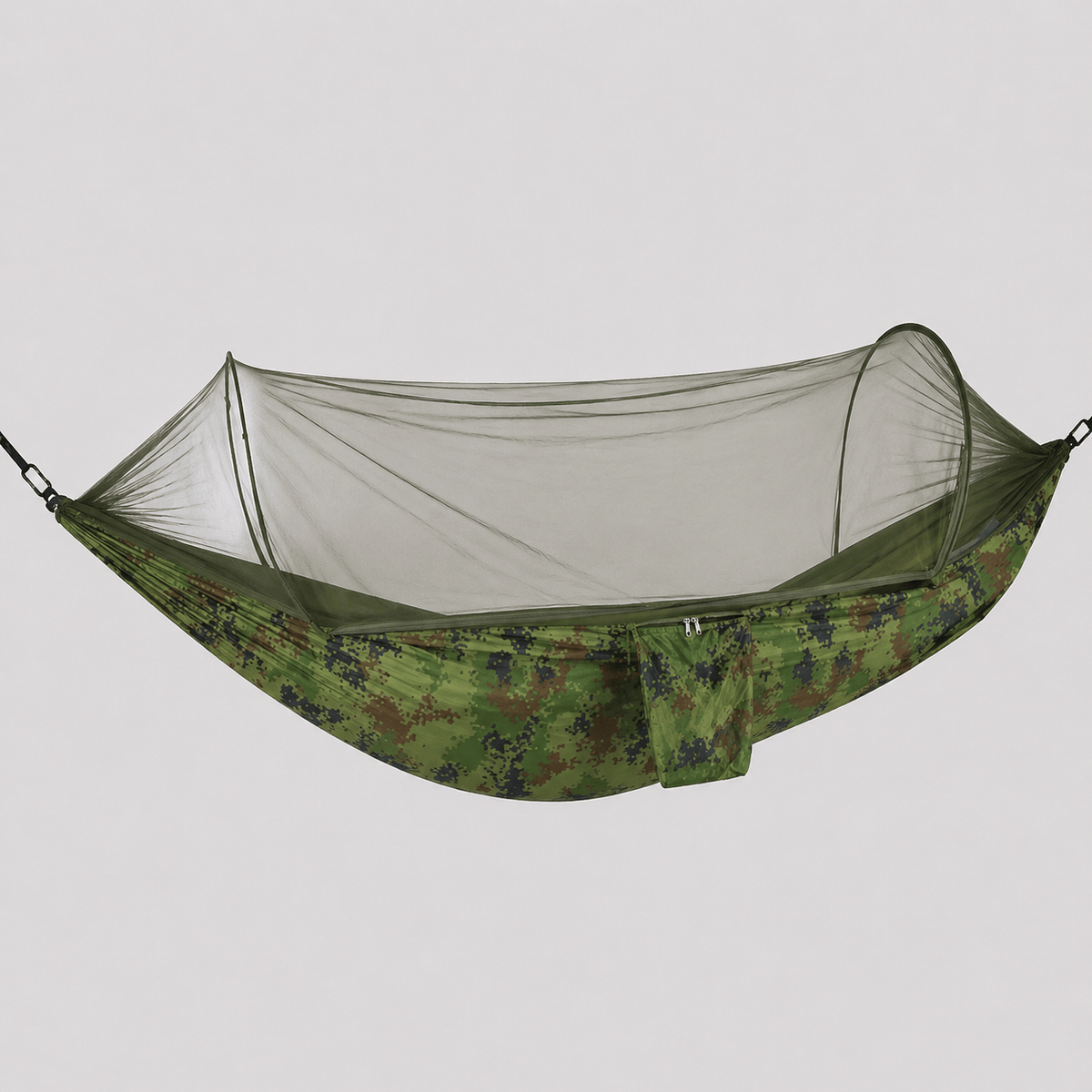 Hamac camping léger avec moustiquaire robuste et confortable