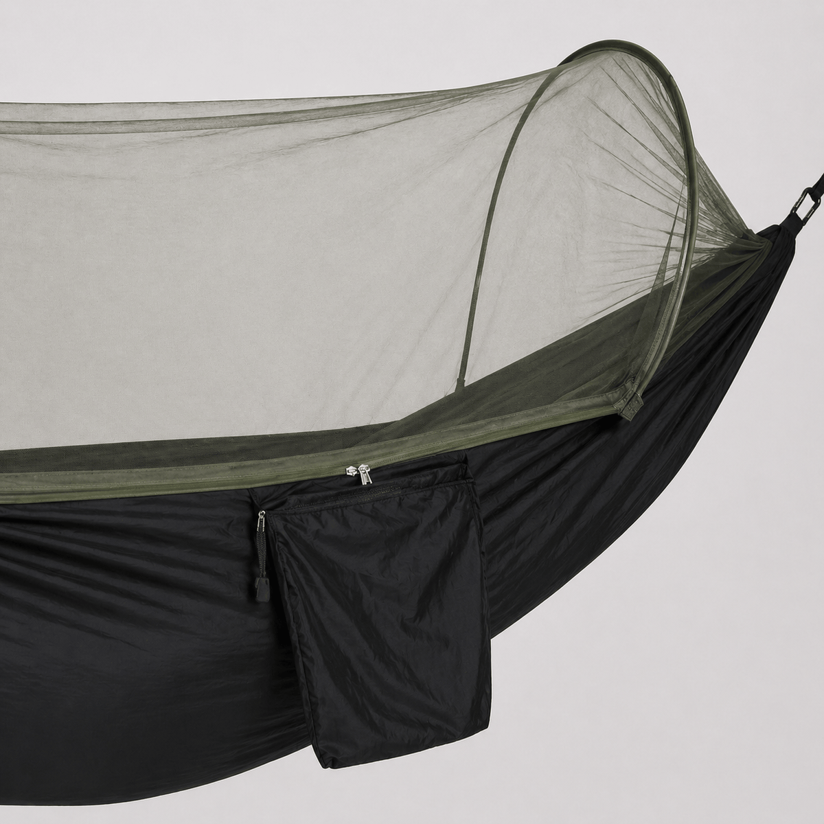Hamac camping léger avec moustiquaire robuste et confortable