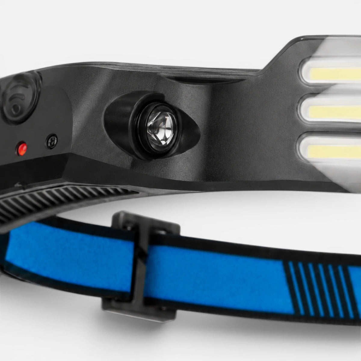 Python noir Lampe frontale détecteur de mouvement USB-C