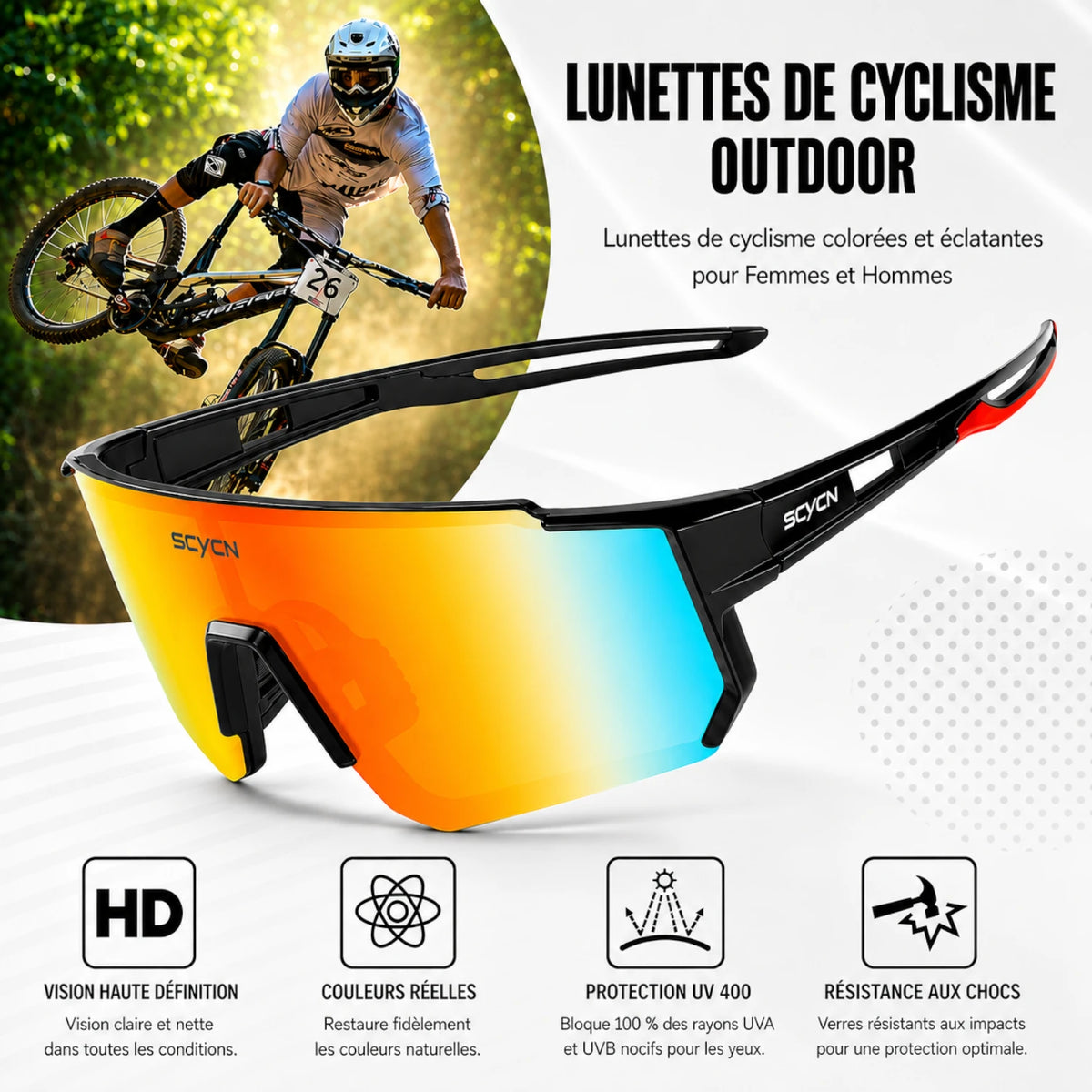 Lunette Cyclisme UV400