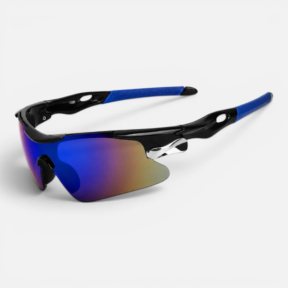 lunette bleu Lunette de course mixte