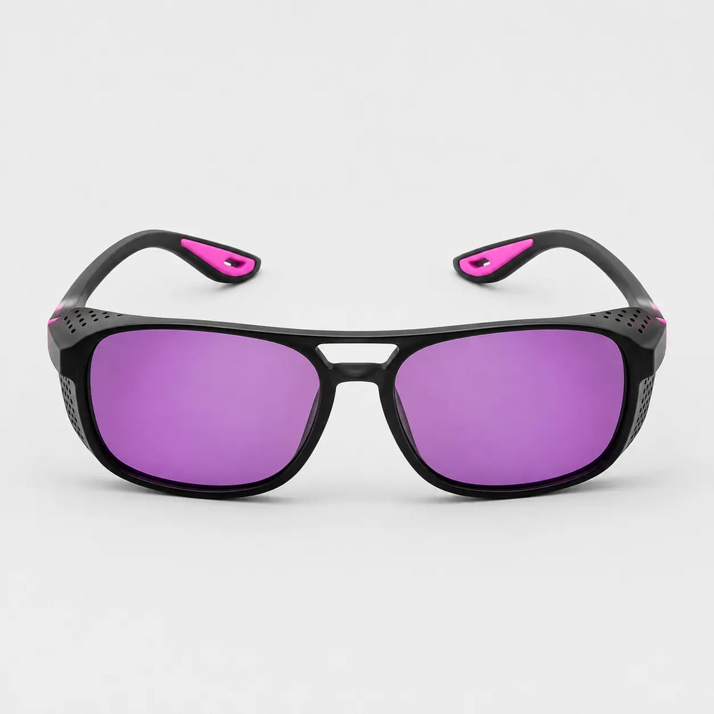 Lunettes de soleil Violet Lunettes de Soleil Sport Homme Femme Polarisées UV400