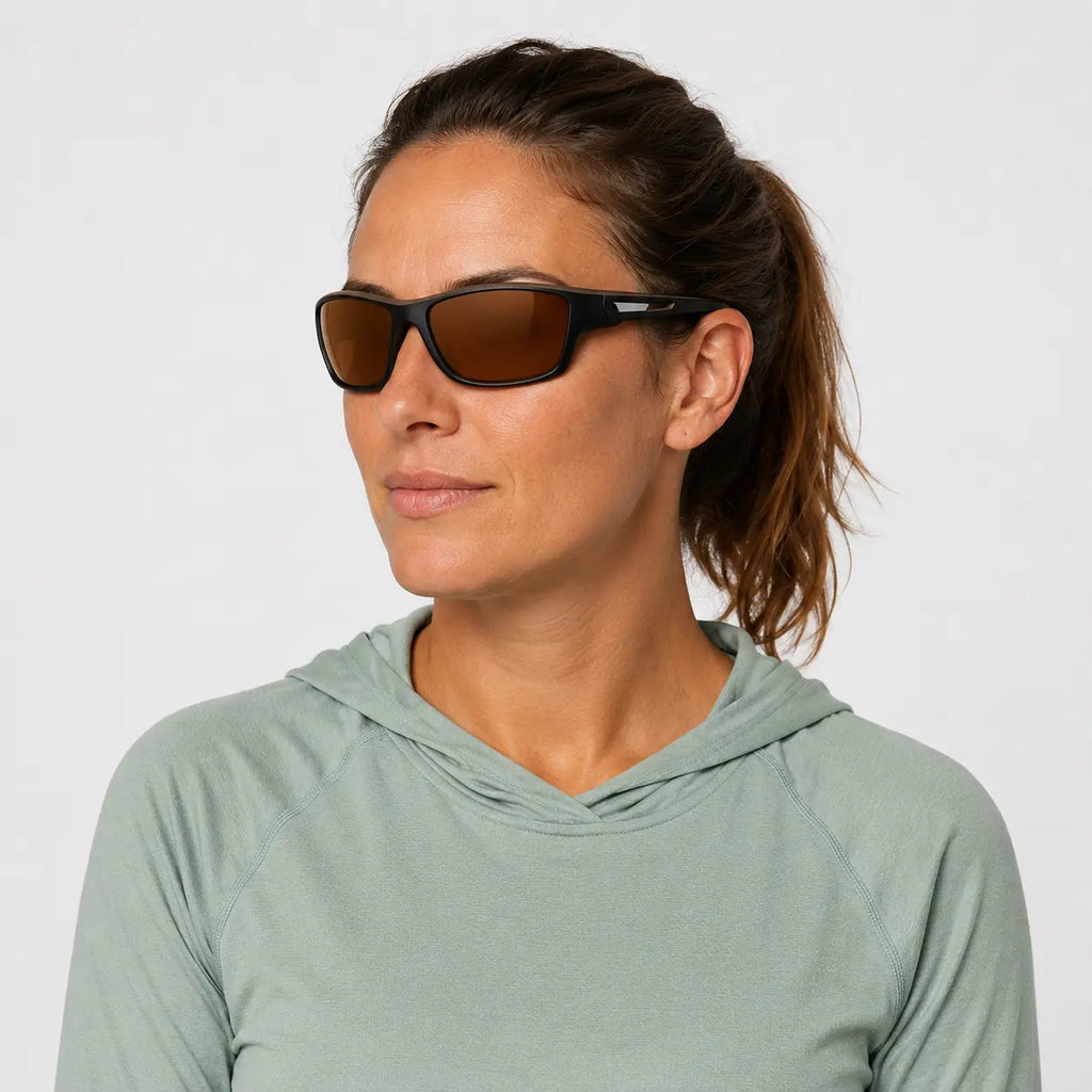 Lunettes de soleil Lunettes de Soleil Sport Polarisées Anti-Éblouissement