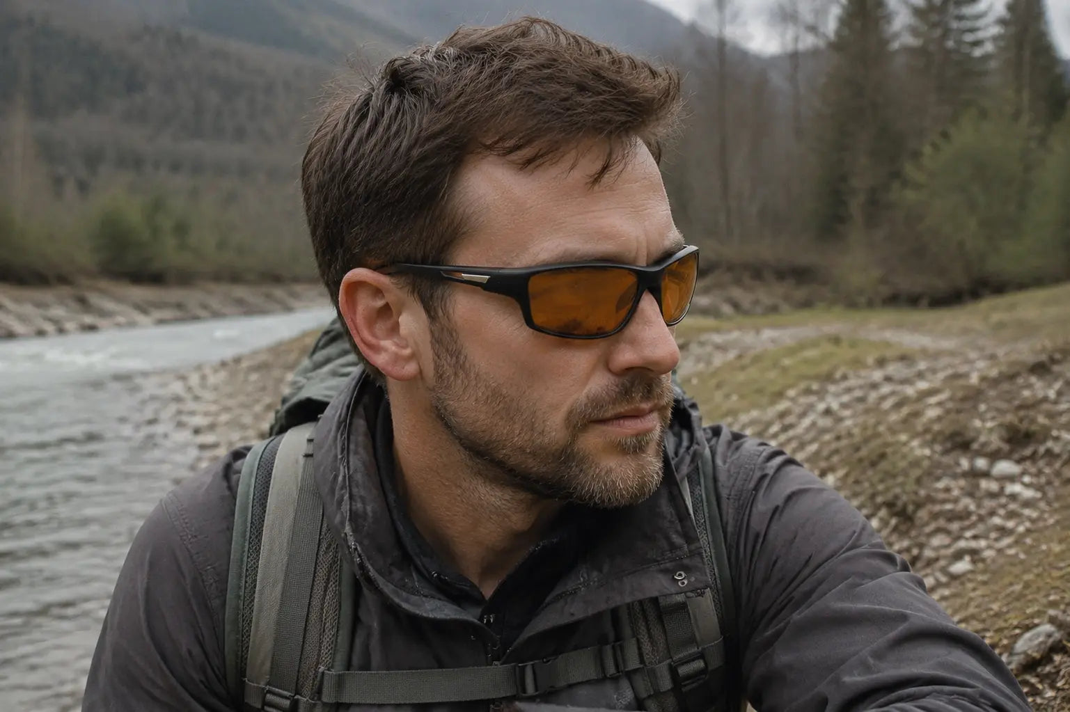 Lunettes de soleil Lunettes de Soleil Sport Polarisées Anti-Éblouissement Image