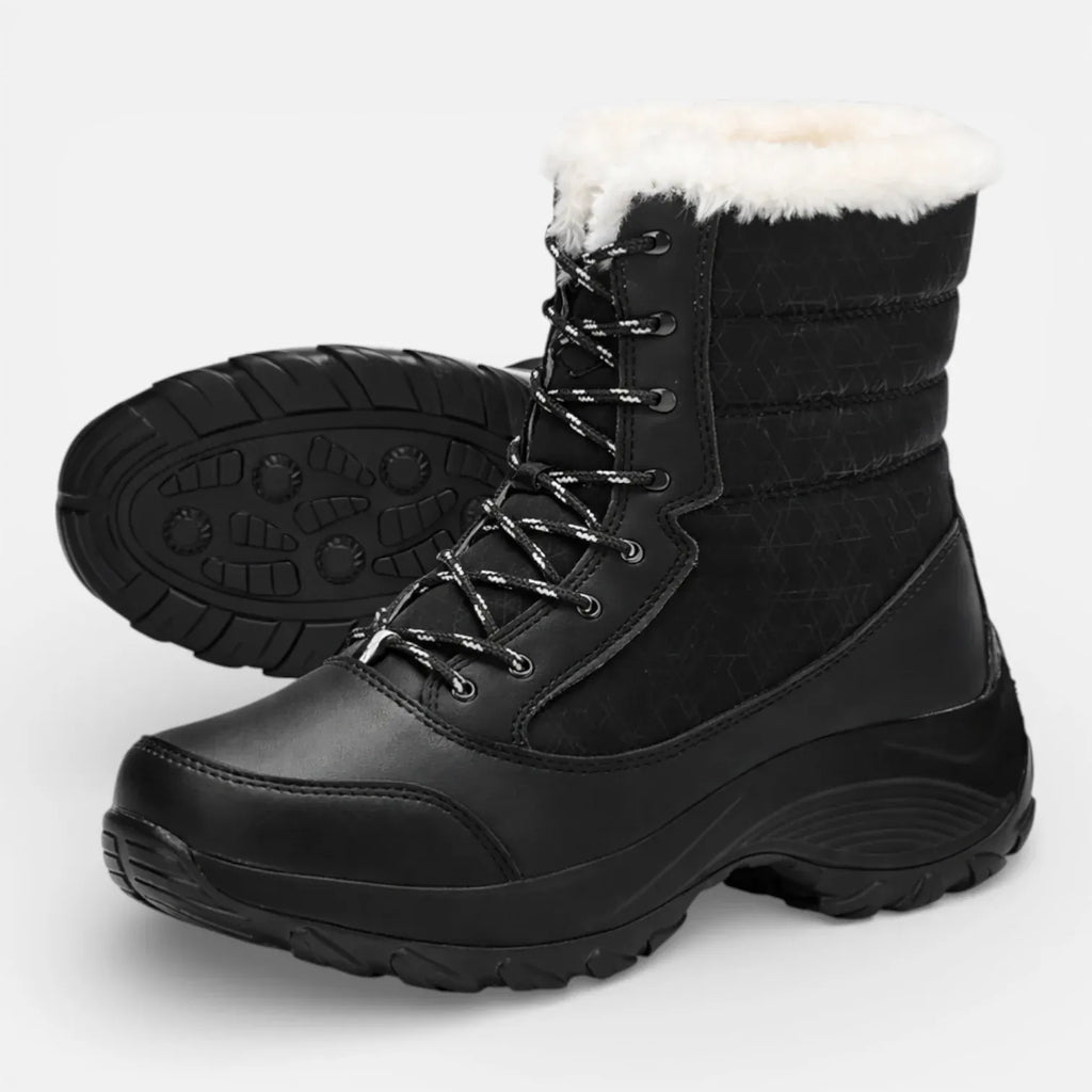 Ma boutique Après ski  Bottines de Neige Femme  Boots antidérapantes Bottes Chic