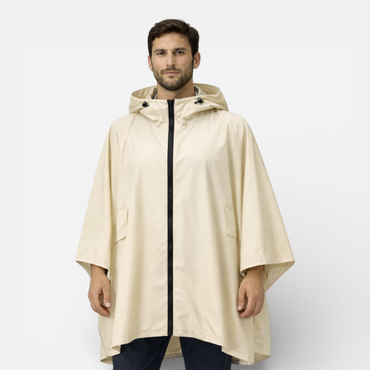 Ma boutique Beige / 140 cm x 110 cm Poncho Imperméable de Randonnée