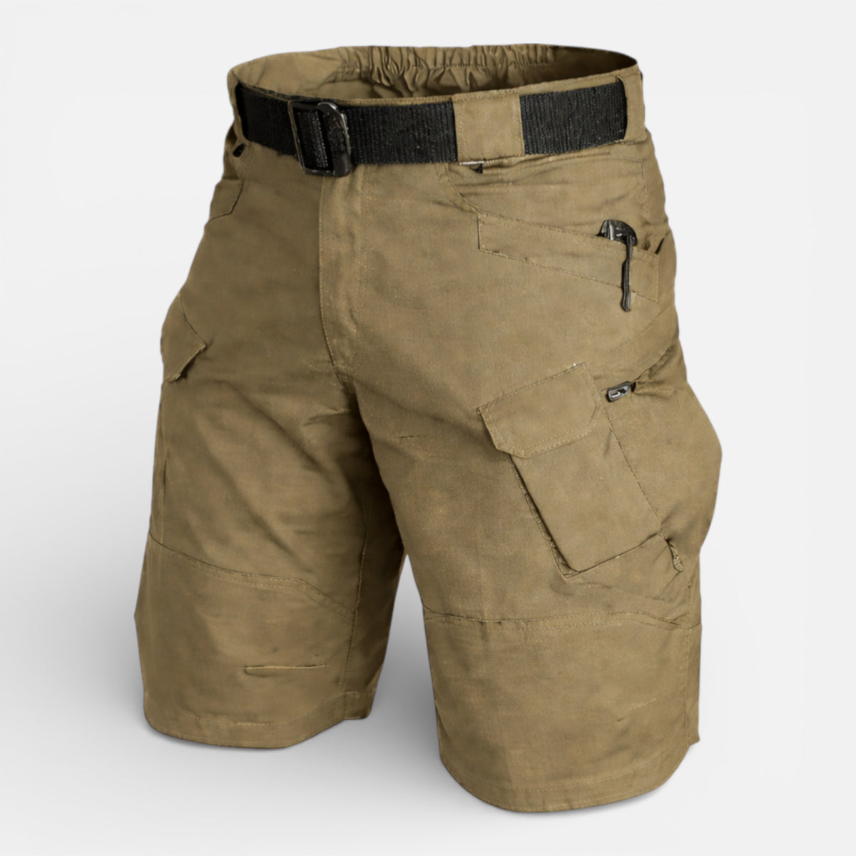 Ma boutique Beige sable / S Short tactique Indestructible et Imperméable de survie Homme  Randonnée
